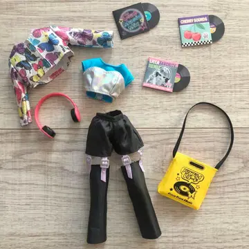 타카라토미 리카짱 인형 #Licca #네온버터플라이 옷 갈아입기 의류