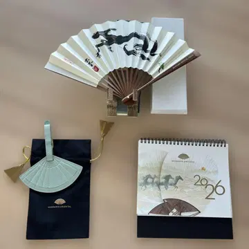 Mandarin Oriental 부채 세트 2026년 디자인
