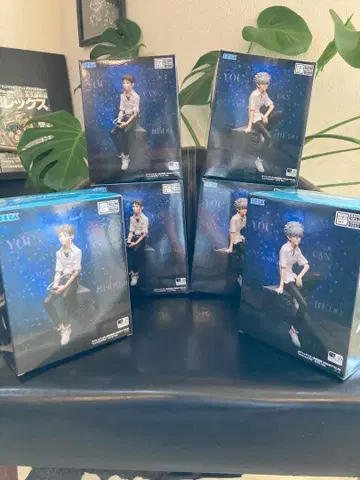 에반게리온 신극장판 신지 와 카오루 6체 세트