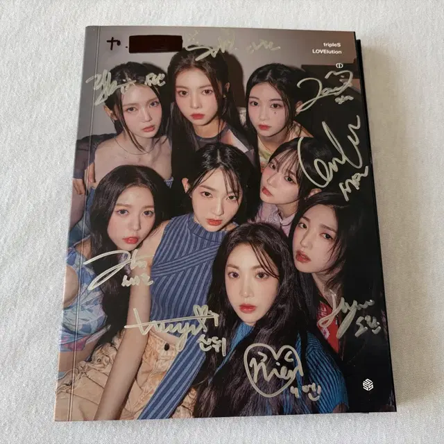 트리플에스 [ LOVElution ] 비매 싸인앨범