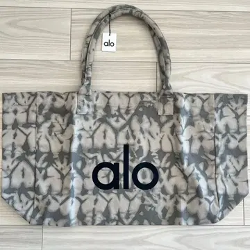 alo 카모 패턴 타이다이 패턴 토트백