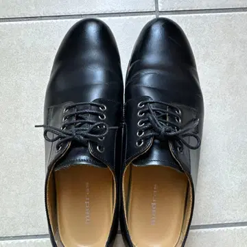 블랙 가죽 드레스 신발