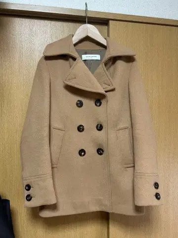 UNITED ARROWS 피코트 더블 브라운