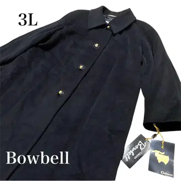 택 포함 미사용 Bowbell 캐시미어 골드 버튼 롱 코트 빅 사이즈