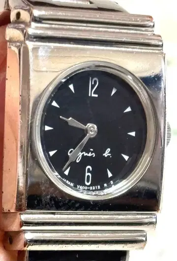 가격 인하 작동품 새상품급 agnes b 에네스베 여성용 스퀘어