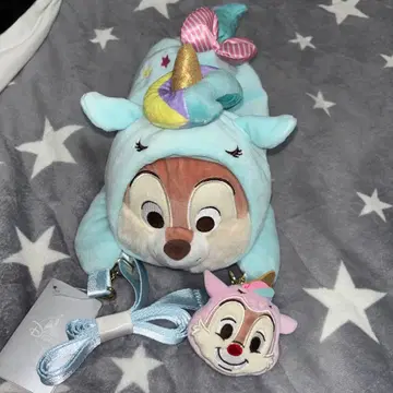 Disney 칩과 데일 미니백 유니콘