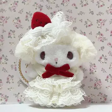 마이멜로디 쇼트 케이크 시리즈 마스코트 백참 택 포함