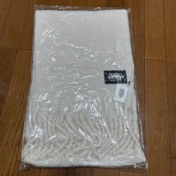 RODEO CROWNS 화이트 머플러 프리 사이즈