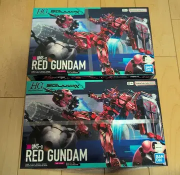 빨간색 건담 hg 2개