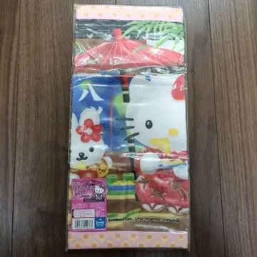 [레어 새상품] 헬로키티 고토치키티 교토 한정판 야츠하시 핸드 타월 타월