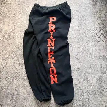 90s 러셀 애슬레틱 러셀 스웨트 팬츠 블랙