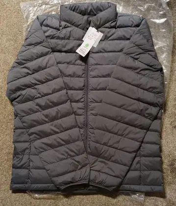 워셔블 다운 블루종 XL 그레이