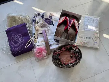 유카타 오비 조리 세트