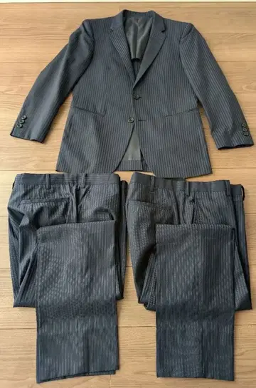 TAKEO KIKUCHI 네이비 색상 투팬츠 투수트 싱글 M