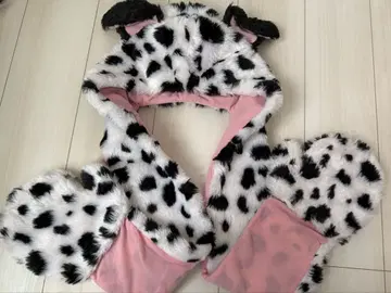 디즈니 101마리 강아지 머플러 팬캡 모자 장갑