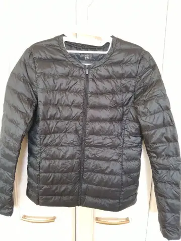 UNIQLO 블랙 다운 자켓 S