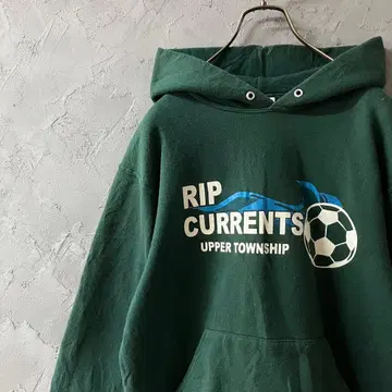 인기 컬러 JERZEES 후드티 빅 프린트 축구 그린 IW14