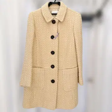 매킨토시 철학 롱 코트 베이지 38 사이즈