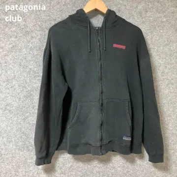 patagonia club 다크 그레이 집업 후드티