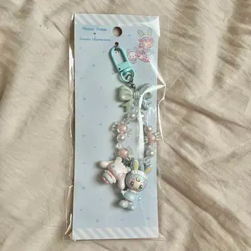 메조피아노 산리오 콜라보 키링 블루베리에짱 시나몬