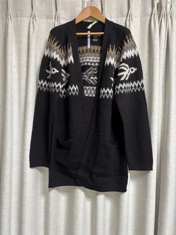 VAN DER STRAETE 알파카 울 가디건