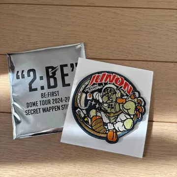 BE:FIRST JUNON 와펜 스티커 2:BE