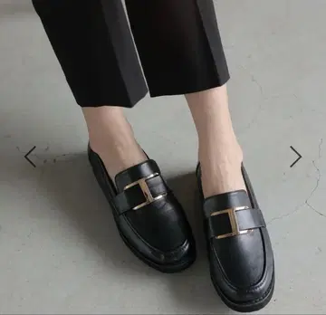 택 포함 새상품 GLOBALWORK 에어카루 통굽 로퍼