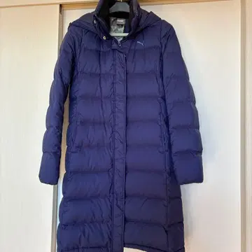 푸마 다운 자켓 퍼플