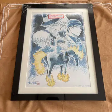 명탐정 코난 순흑의 악몽 액자 아트