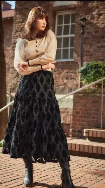 Her lip to Organdy Fairy Knit Top