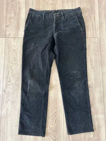 INCOTEX/빈티지 가공/코듀로이 치노 32인치 브라운