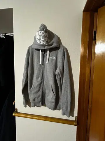 THE NORTH FACE 그레이 풀 집업 후드티