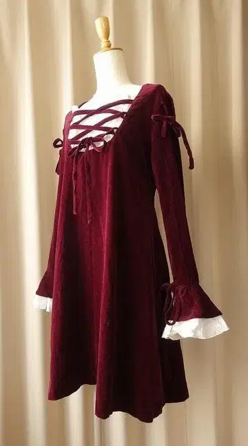 1997년작 초기품 JANE MARPLE 벨로아 원피스 벨벳