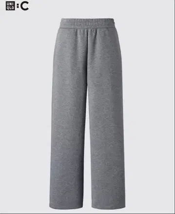 유니클로 C 맨투맨 와이드 팬츠 XS