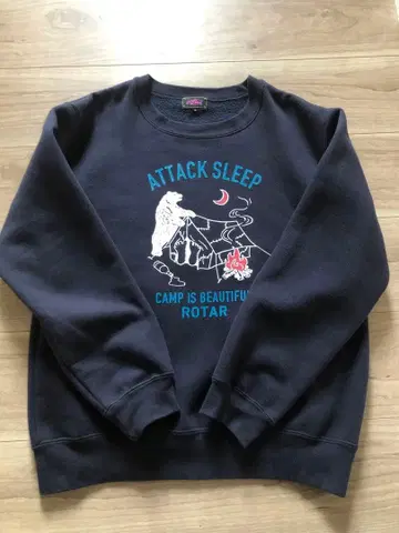 ROTAR 속기모 트레이닝복 맨투맨