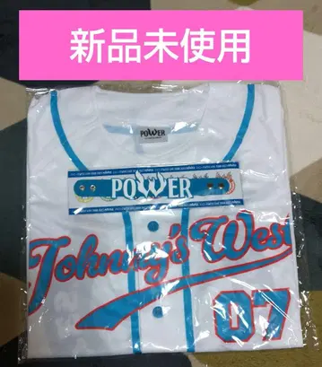 [ 미사용 새상품 ] WEST. POWER 베이스볼 셔츠 욧샤츠