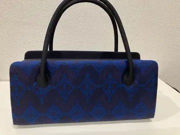 순수 실크 타테니시키 리큐 기모노 가방