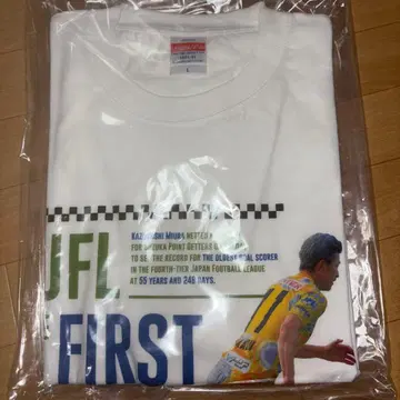 united athle 미우라 카즈요시 기념 T셔츠 L 사이즈