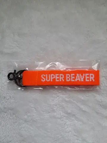 SUPER BEAVER 슈퍼 비버 스트랩 키링 오렌지