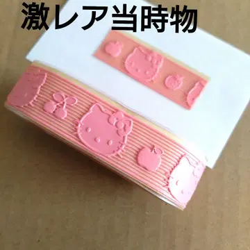 [초레어] 헬로키티 데코 테이프 통통 테이프 레트로