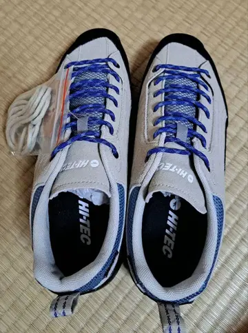 HI-TEC 트레킹 슈즈 그레이/블루