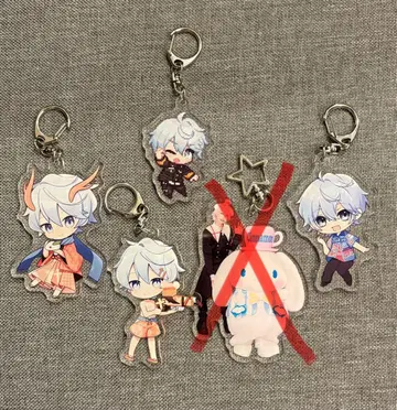 베어드어드 크로스피어 리우군 아크링 키링 세트