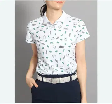 새상품 adabat 키티 산리오 콜라보 골프 피케 셔츠 36