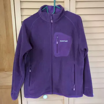 mont-bell 크리마플러스100 위드쉘 자켓 퍼플 M-R