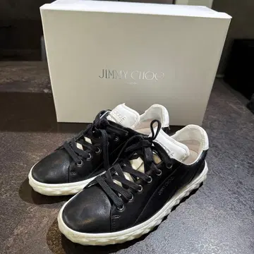 JIMMY CHOO 스니커즈 BLACK 36