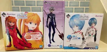 제일복권 에반게리온 아스카 레이 카오루 피규어 미개봉 묶음 판매