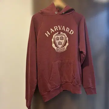 HARVARD 후드 부착 챔피온 트레이닝복 버건디