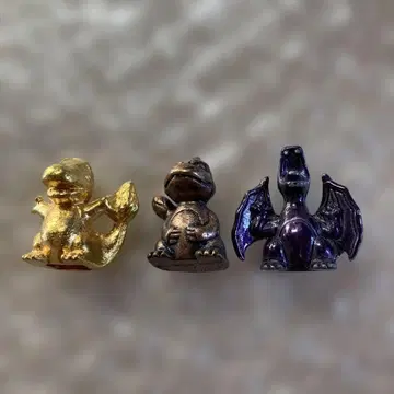 포켓몬 가챠 메탈 컬렉션 피규어 리자몽 파이리 리자드