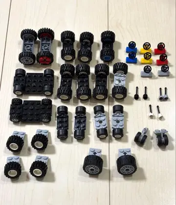 레고 LEGO 정품 자동차 부품 탈것 타이어 묶음 판매
