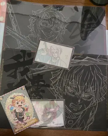 귀멸의 칼날 ufotable 다이닝 런천 매트 카이가쿠 젠이츠 세트